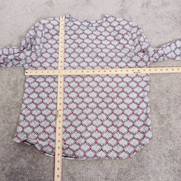 Vintage Pantman Women's Skirt and Jacket Set Size 14 Silver Red Academia Office - Picture 12 of 16